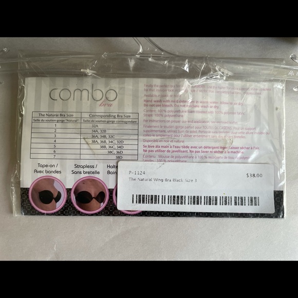Combo Bra /  Natural Wing Bra - Picture 6 of 6